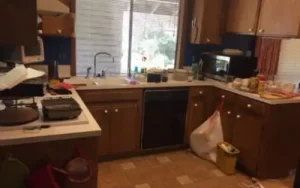 Kitchen before remodal