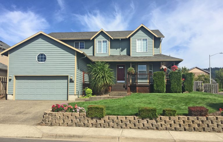 Beautiful house on corner
