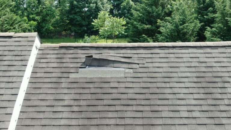 roof damage